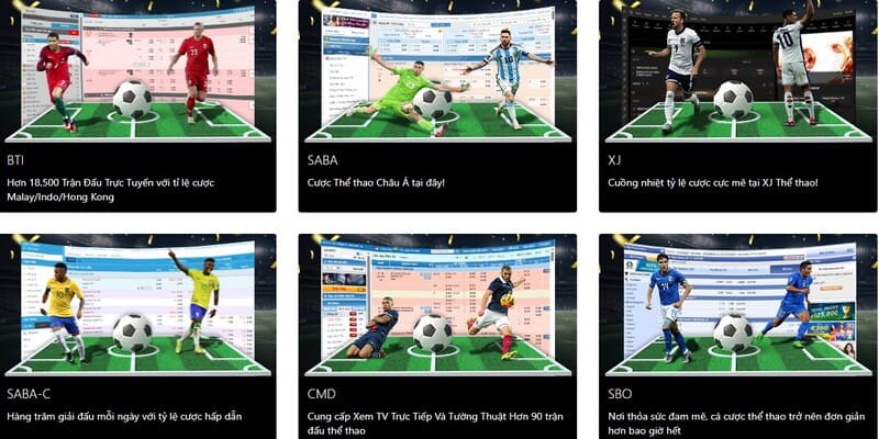 Đa dạng nhà phát hành uy tín giúp kho game phong phú